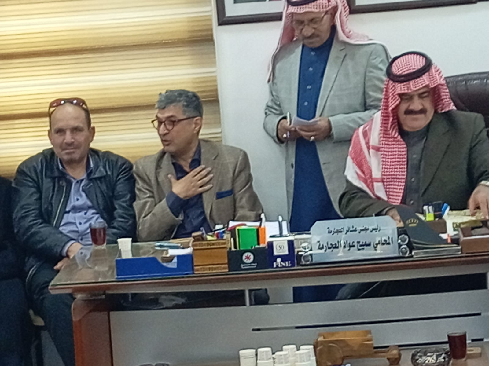 السواعير ومخاتير العجارمة يبحثون تحضيرات رمضان