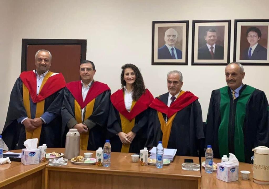 صوفيا عكروش ..  مبارك الدكتوراه