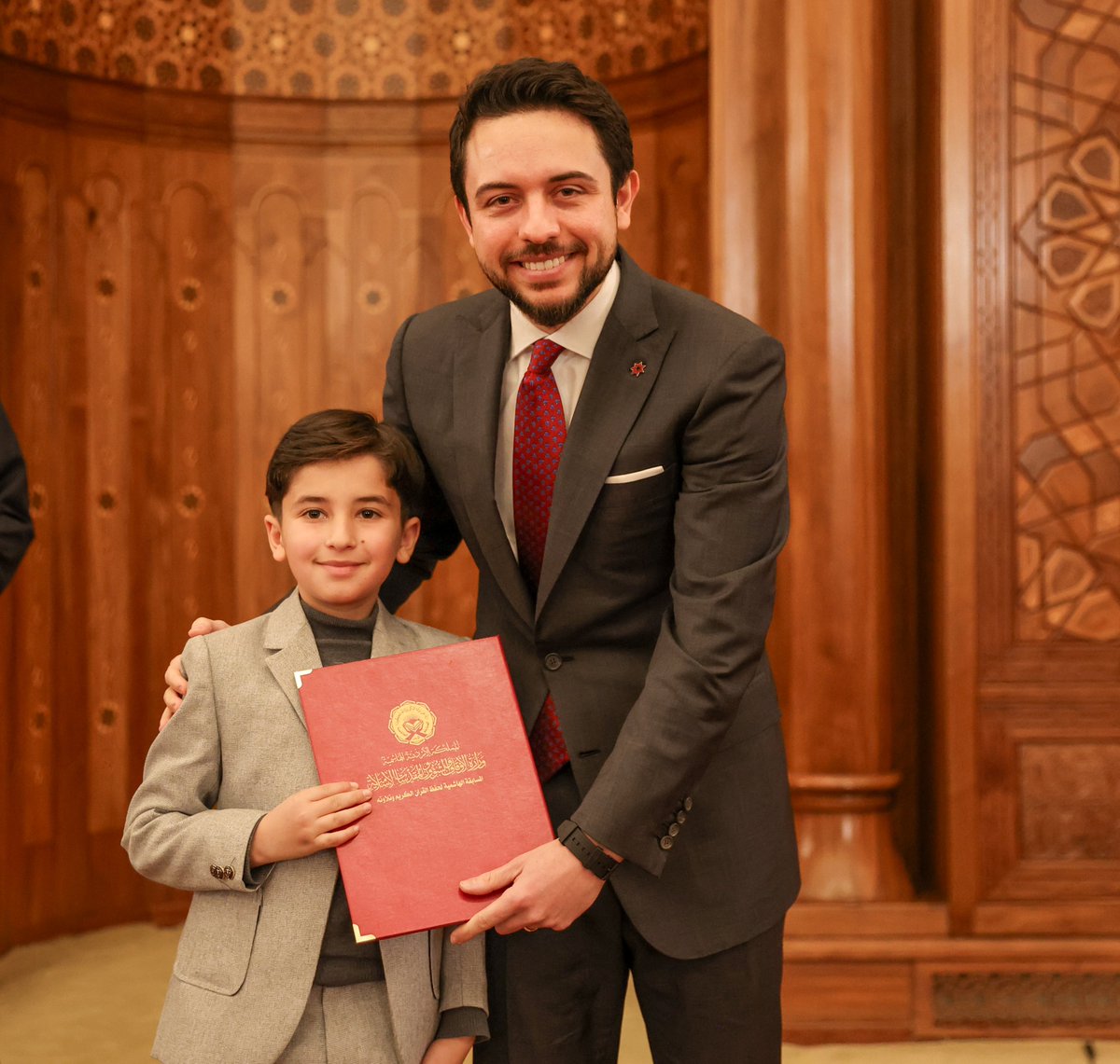 مندوبا عن الملك ..  ولي العهد يرعى الحفل الختامي للمسابقة الهاشمية لحفظ القرآن الكريم