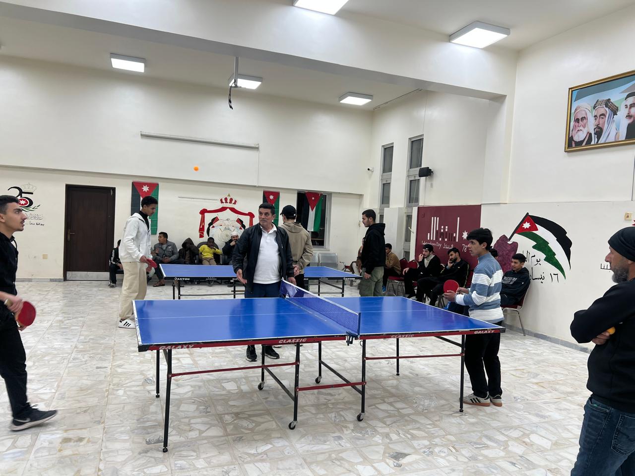 انطلاق منافسات المرحلة الثانية من بطولة تنس الطاولة في محافظة العاصمة 