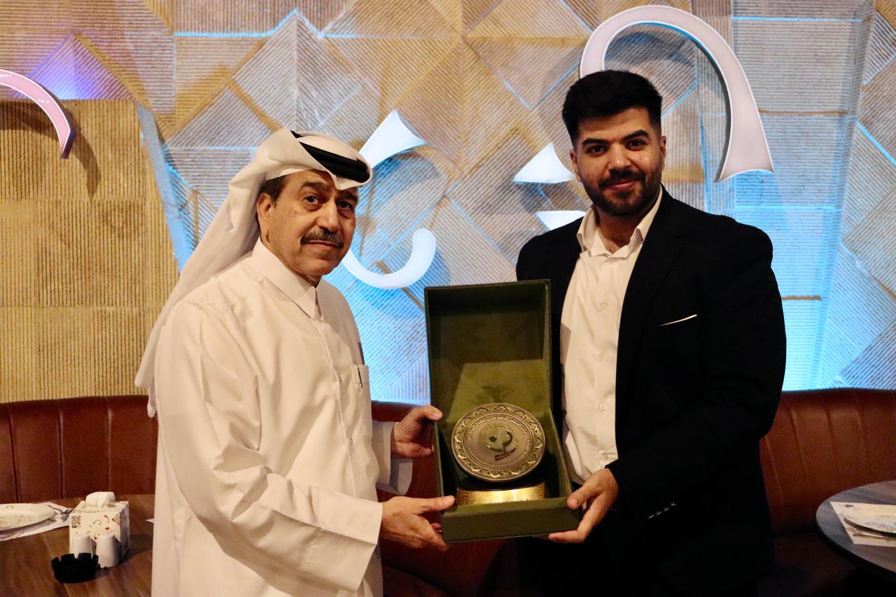 الاتحاد العربي للعمل التطوعي يكرّم العليمات بجائزة الدكتور كاظم نوري للعمل التطوعي