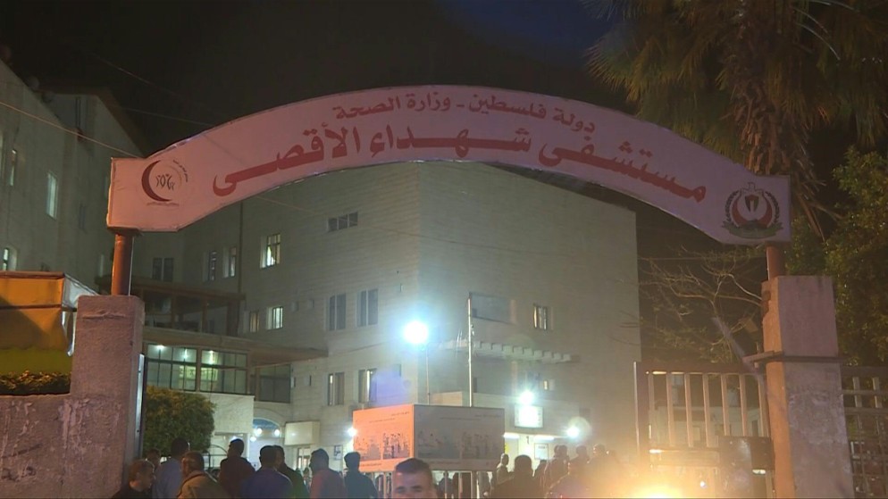 نفاد الوقود يوقف عمل مستشفى شهداء الأقصى بدير البلح