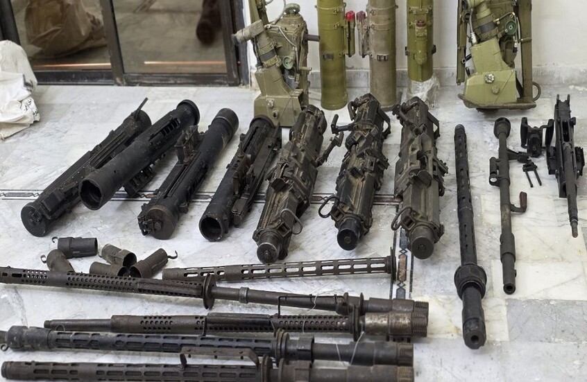 سوريا ..  ضبط صواريخ وأسلحة متنوعة كانت معدّة للتهريب