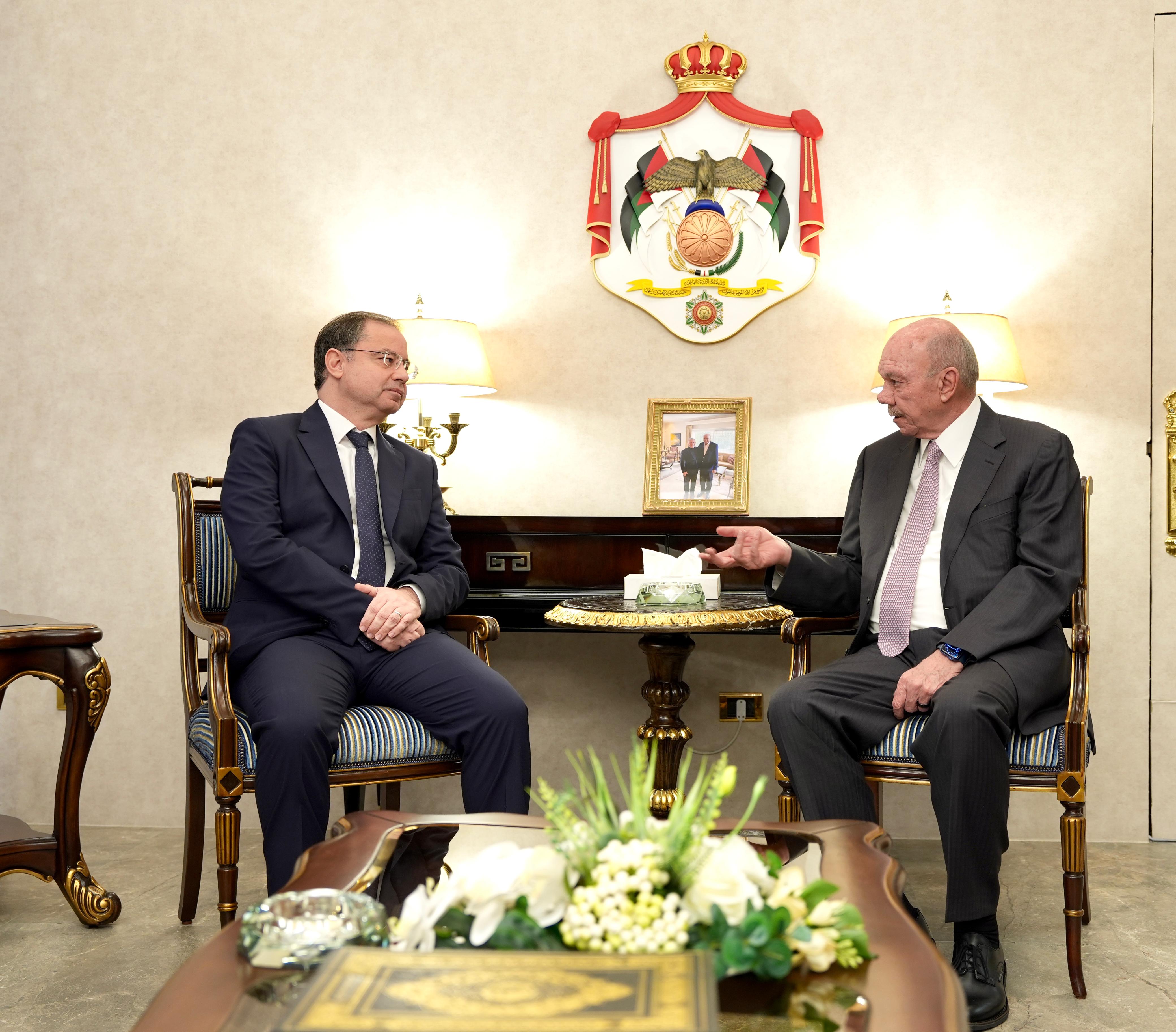 رئيس مجلس الأعيان يلتقي سفيري تركيا وقبرص لدى المملكة 