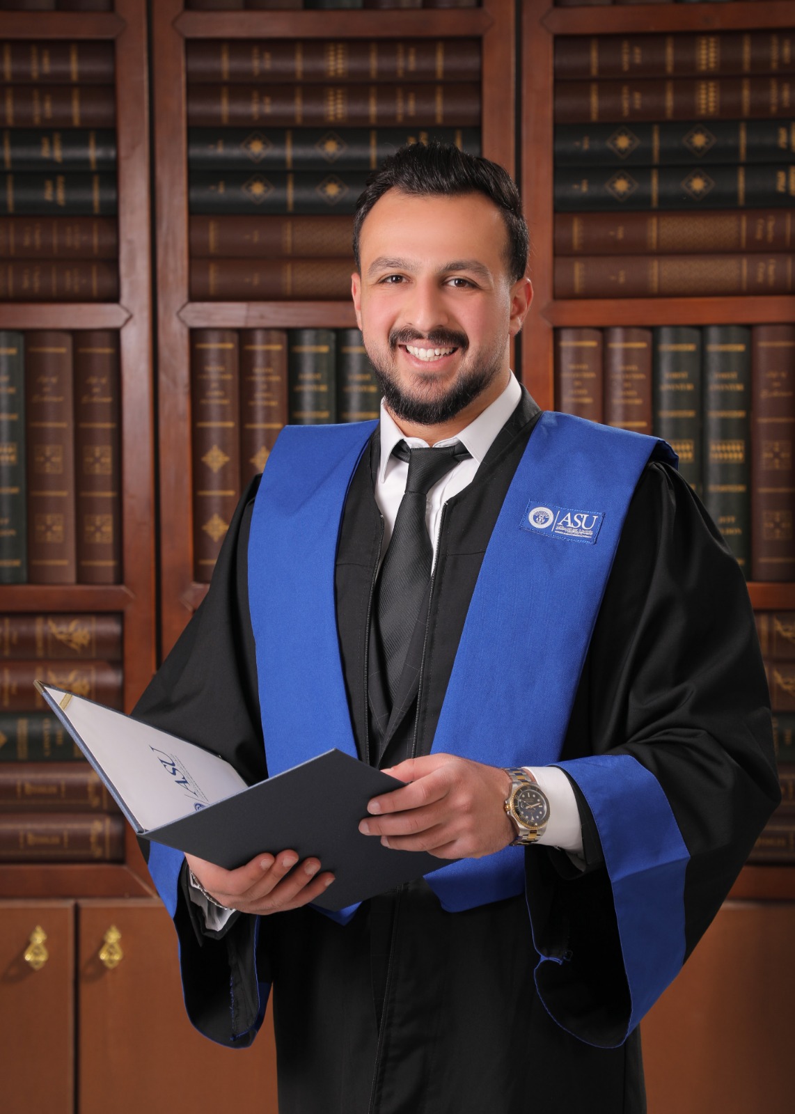 تيسير هاني الحارس  .. مبارك التخرج