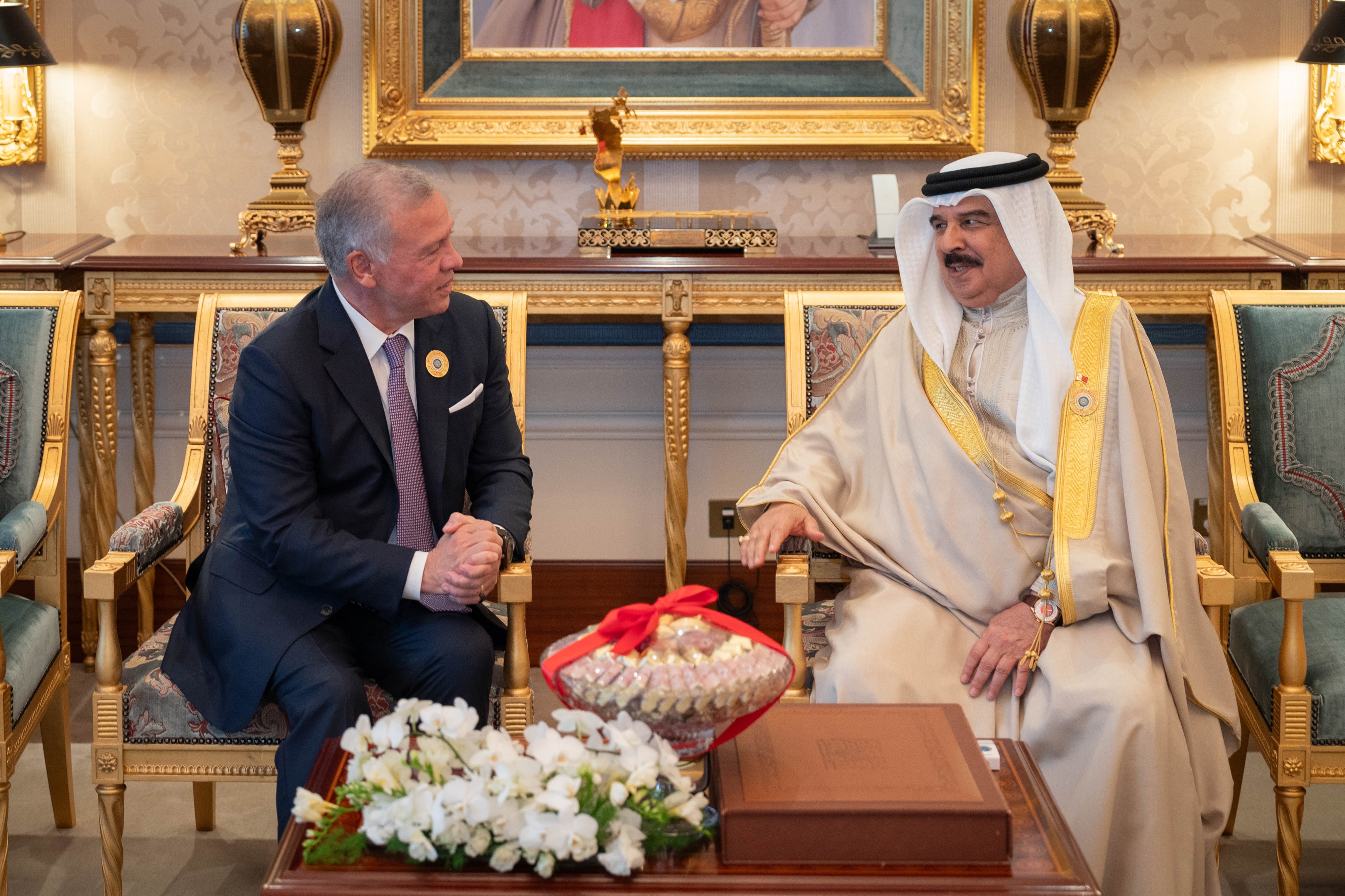 الملك وعاهل البحرين يحذران من عواقب عملية إسرائيلية في رفح 