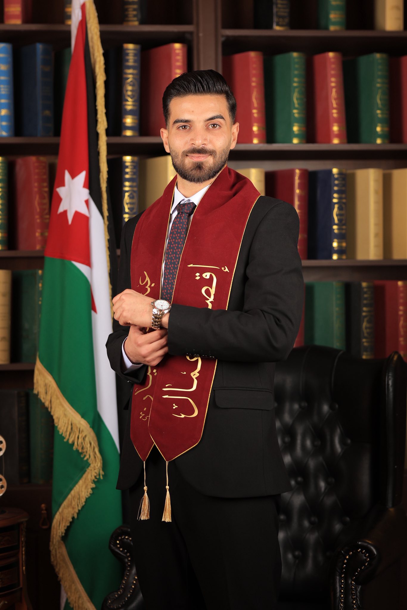 عبدالله جمال عليان ..  مبارك التخرج