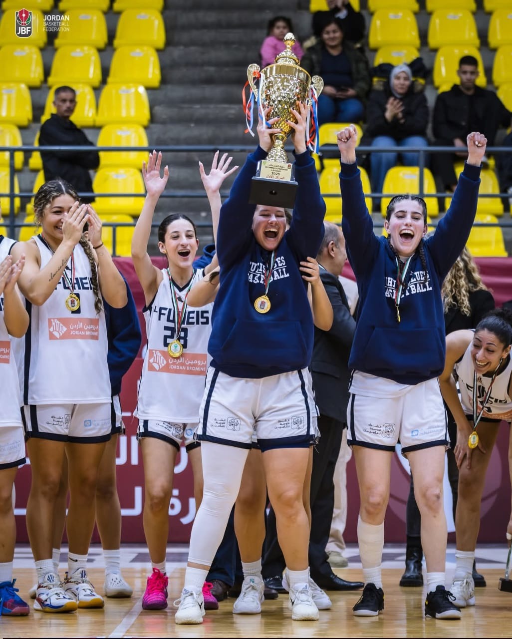 الفحيص يتوّج بلقب دوري سيدات السلة بعد فوزه على الأرثوذكسي