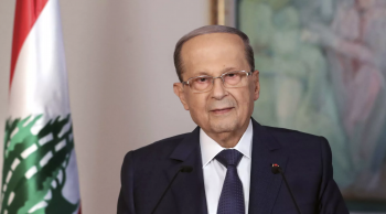 الرئيس اللبناني: ترسيم الحدود سينتهي قريبا