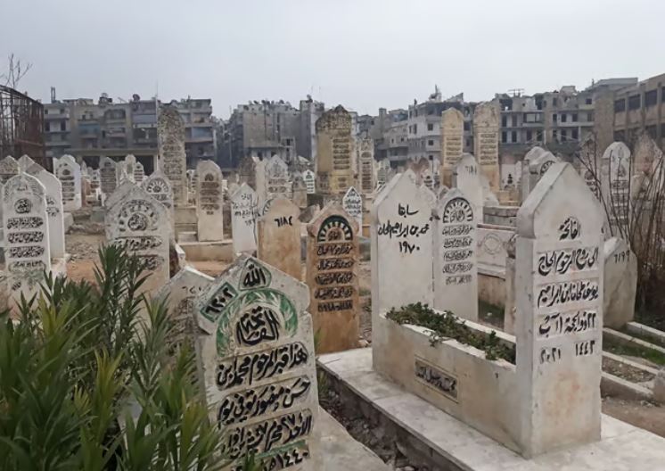 مدافن طابقية لحلّ أزمة ازدحام الموتى في سوريا