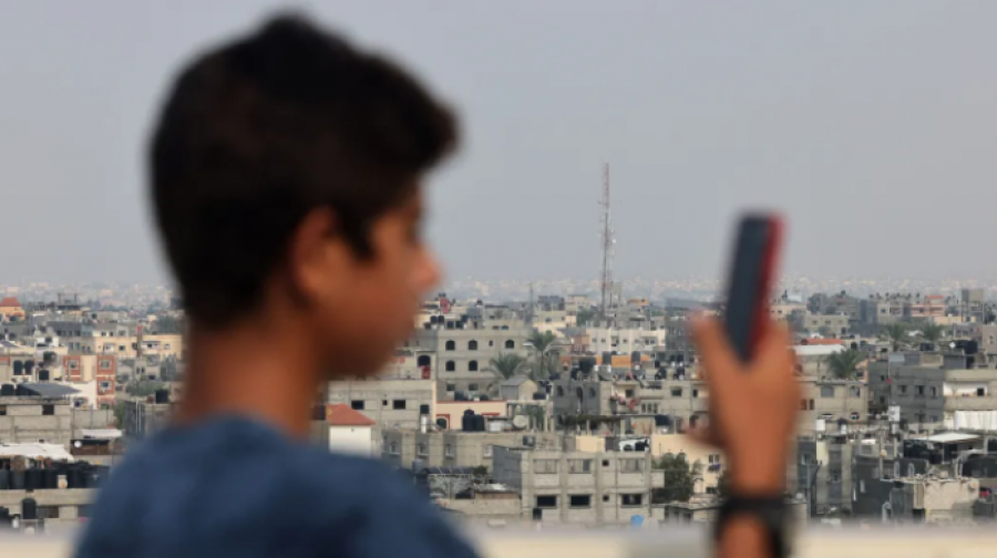  انقطاع الإنترنت الثابت في جنوب غزة