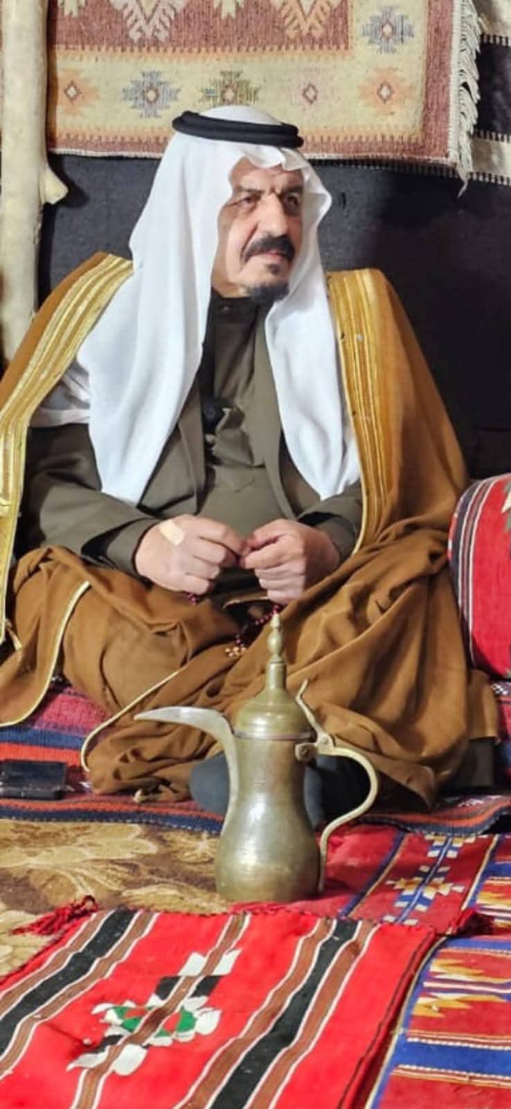 الخزاعلة يهنىء الشيخ عبدالله ابو عبود الحياصات بعيد ميلادة