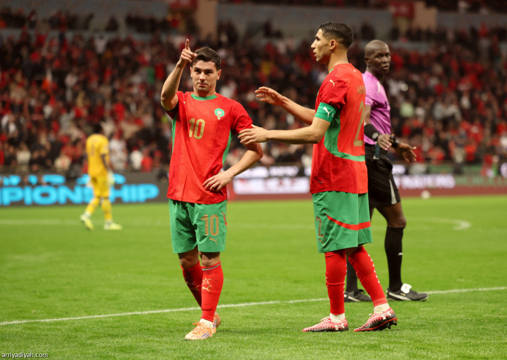 المغرب إلى ربع نهائي أمم إفريقيا .. ورقم تاريخي لدياز 