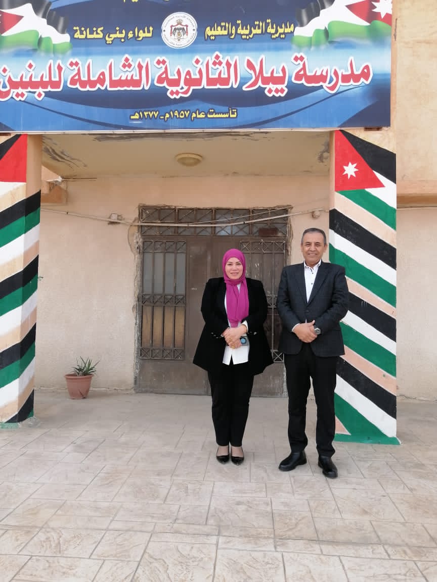 المومني والشطناوي يتابعان سير امتحانات التوجيهي في بني كنانة 