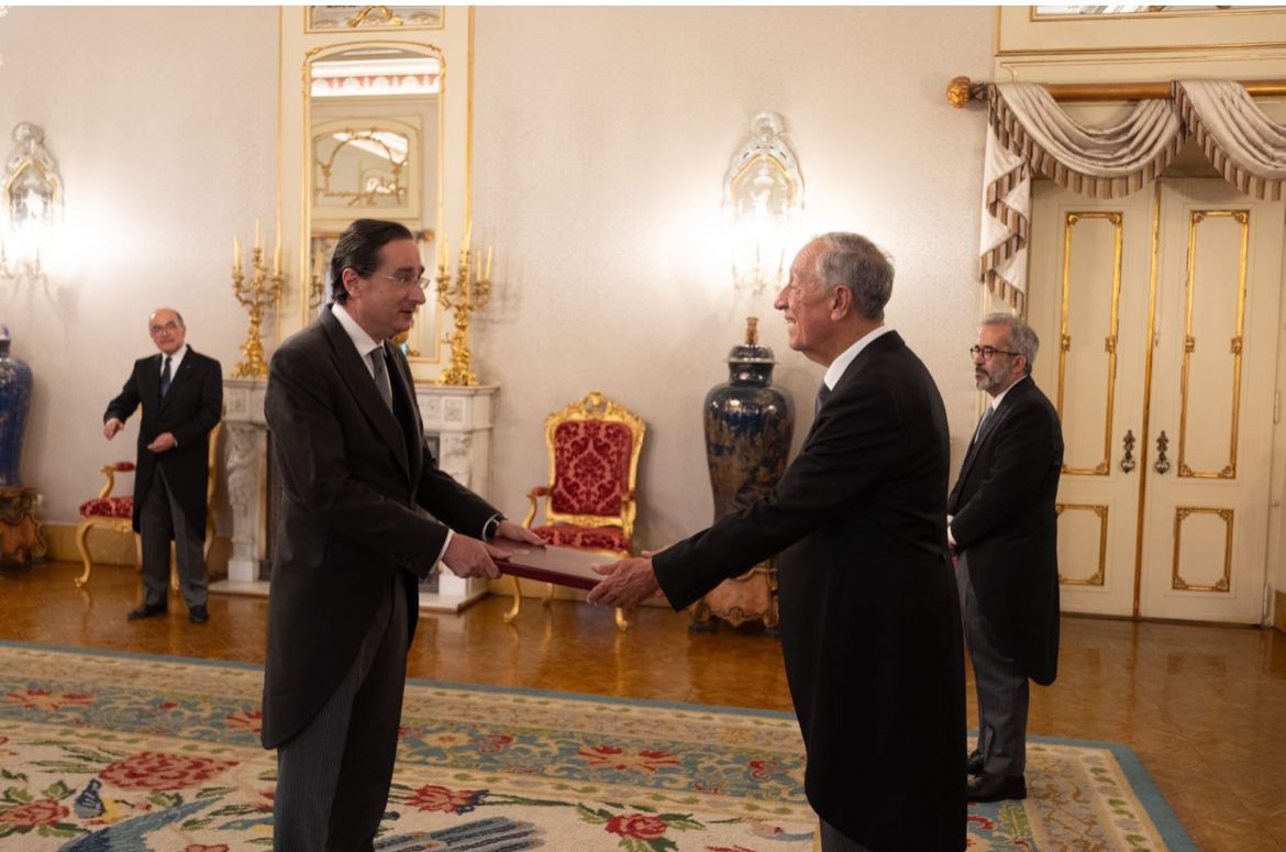 السفير التل يقدم أوراق اعتماده سفيرًا لدى البرتغال 