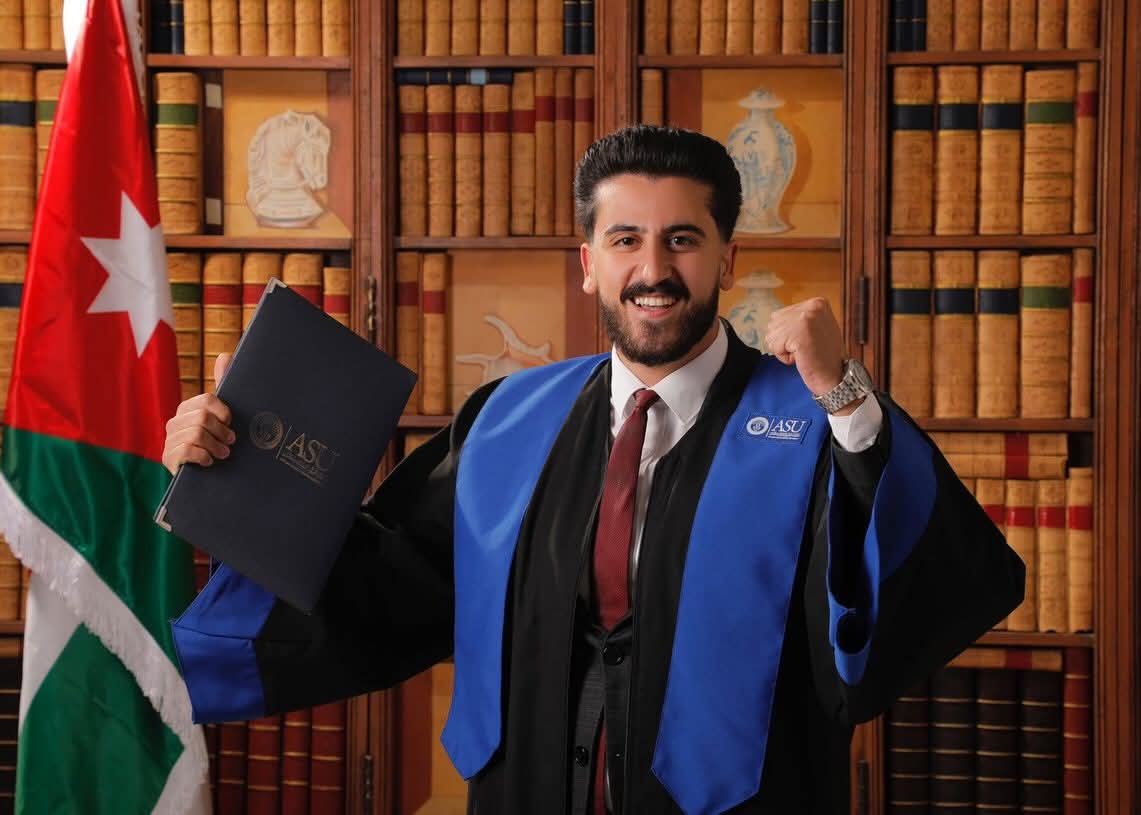 ليث احمد الحياصات ..  مبارك التخرج