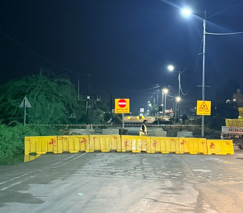 طريق بديل قرب جسر الرامة تمهيدا لهدمه وإعادة إنشائه