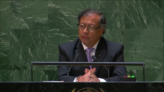 الرئيس الكولومبي يقترح مؤتمرين للسلام بشأن فلسطين وأوكرانيا