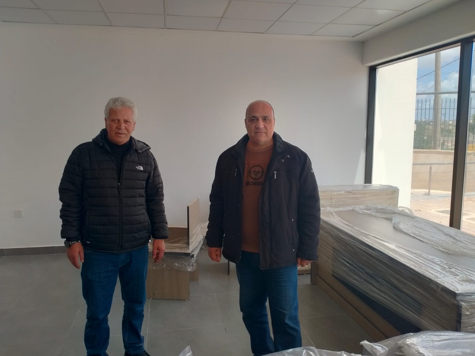 مدير شباب إربد يتفقد مركز الصريح المدمج ومبنى الوسطية الجديد