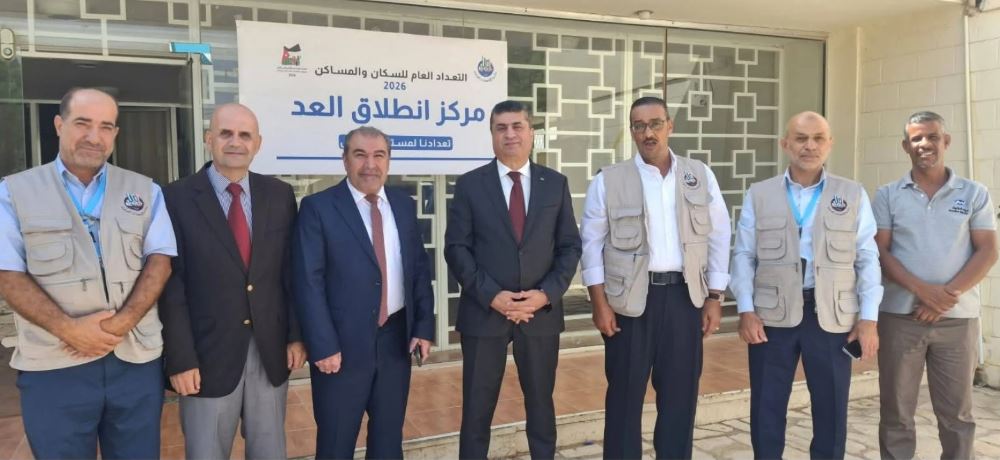 محافظ العقبة يتفقد غرفة عمليات التعداد العام للسكان