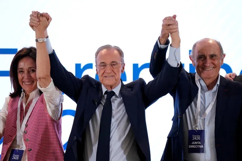 بفوز كاسح ..  بيريز رئيسا لريال مدريد حتى عام 2030