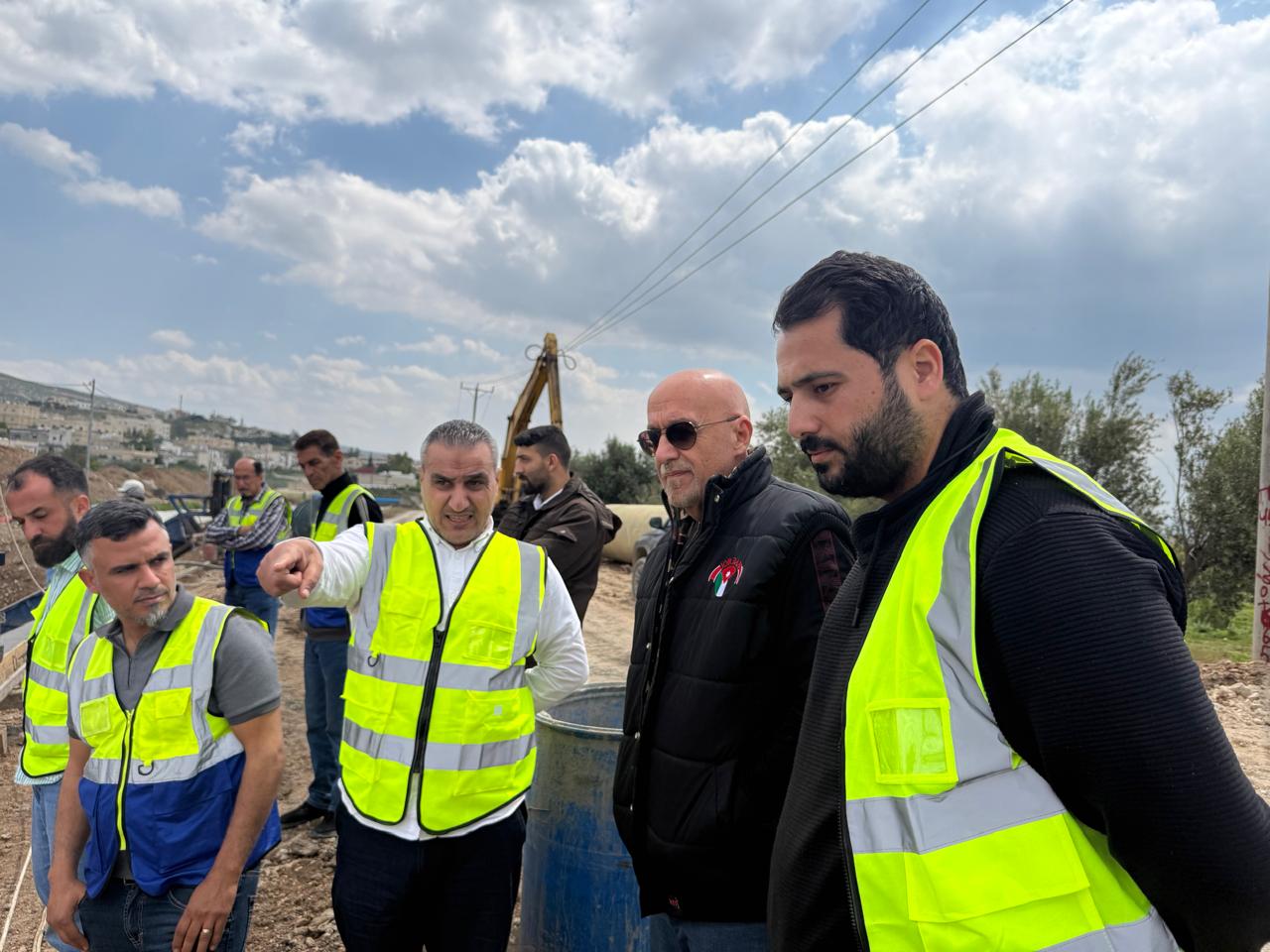 ابو السعود يزور مياه اليرموك ويتفقد مشاريع في الشمال