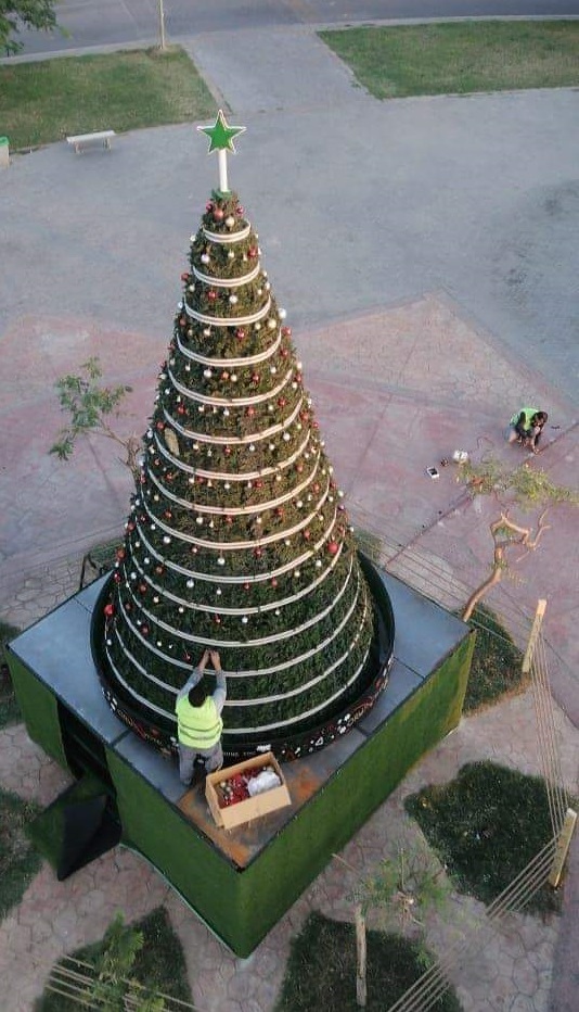 العقبه تتهيأ لاعياد الميلاد