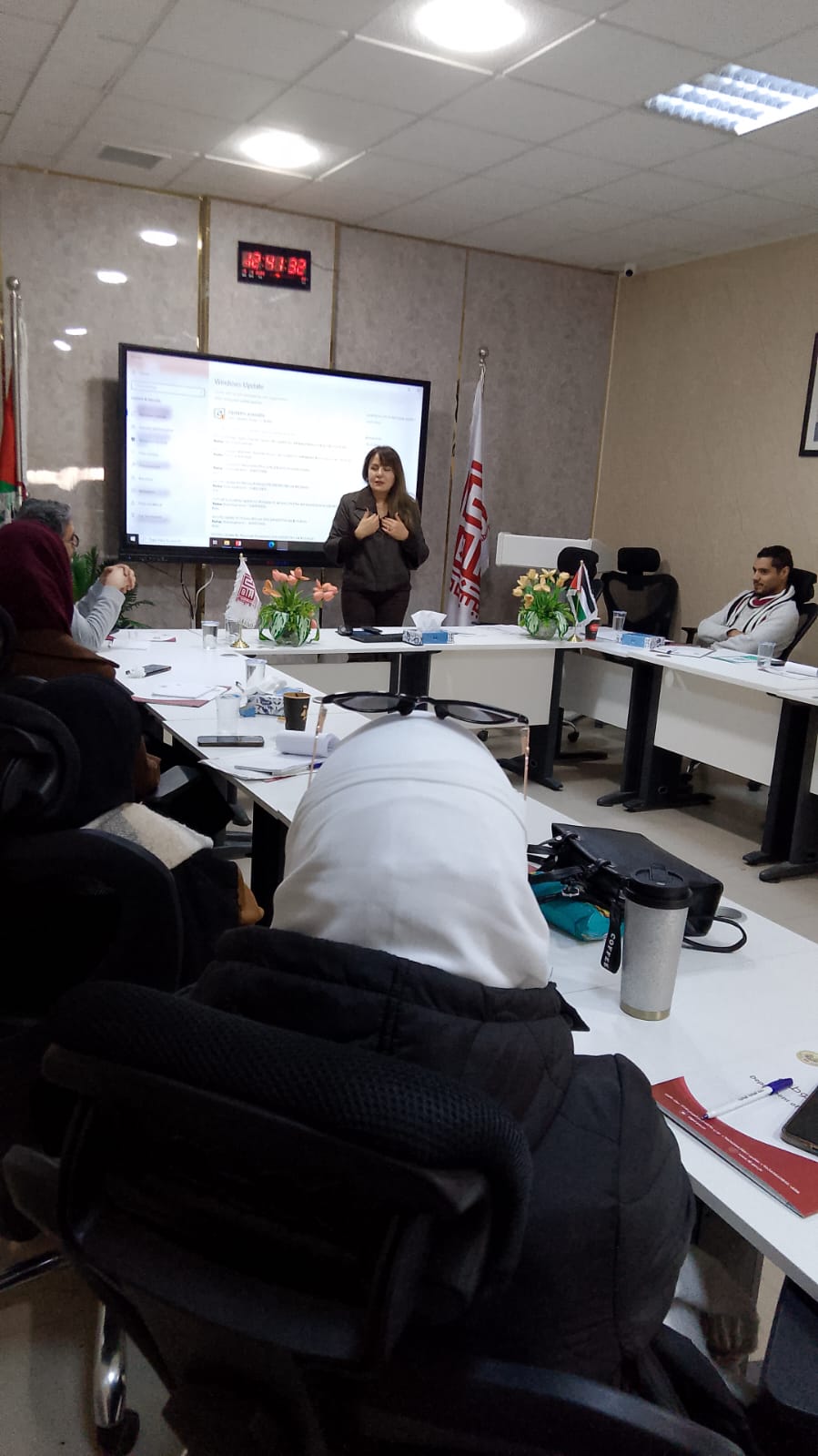 افتتاح البرنامج الـ85 لمأسسة حق الحصول على المعلومات بالمكتبة الوطنية