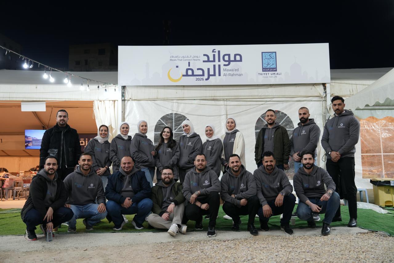 فريق سفراء العطاء في بنك صفوة الإسلامي يشارك في برنامج موائد الرحمن مع تكية أم علي