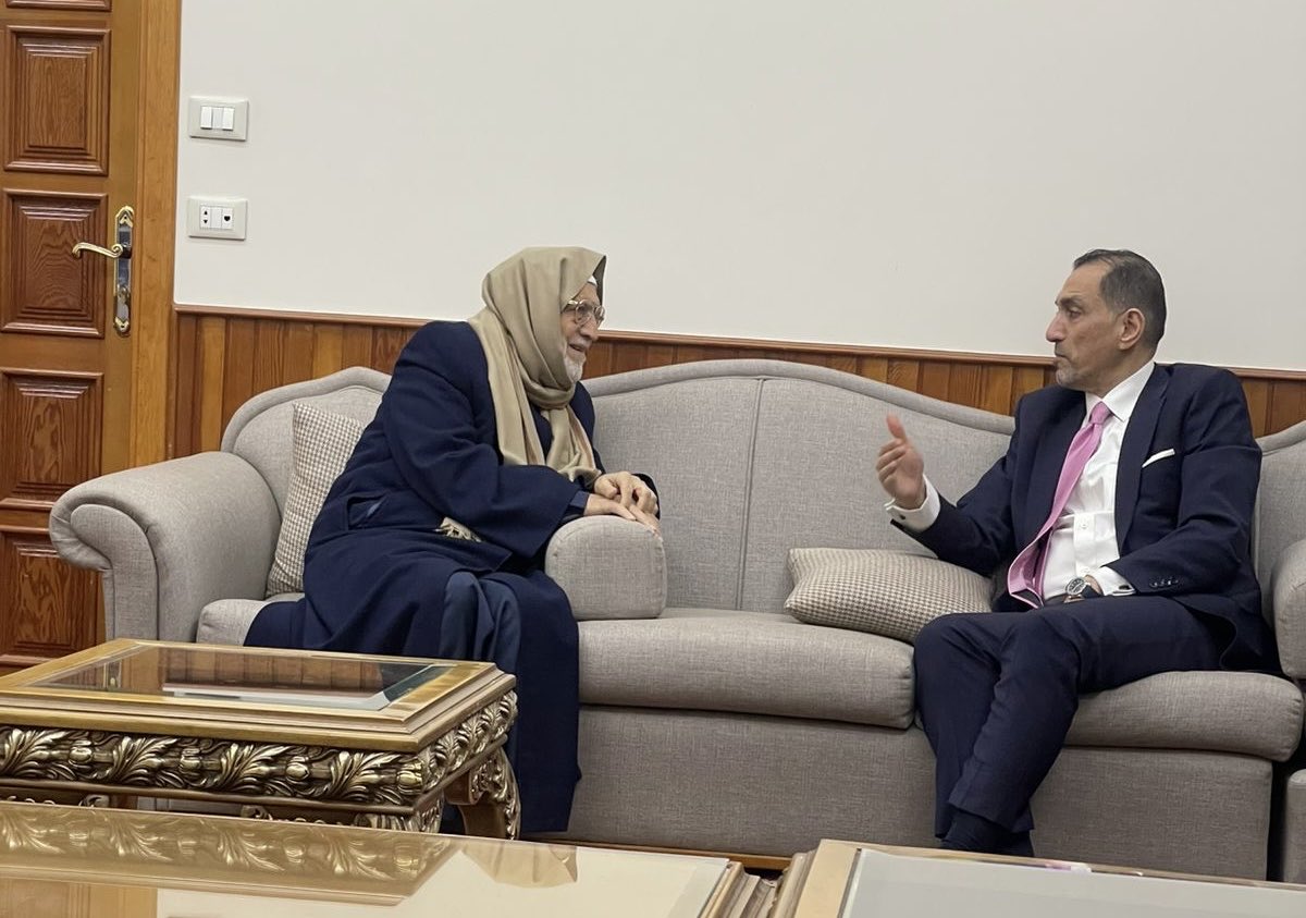 القضاة يزور الرفاعي يدمشق