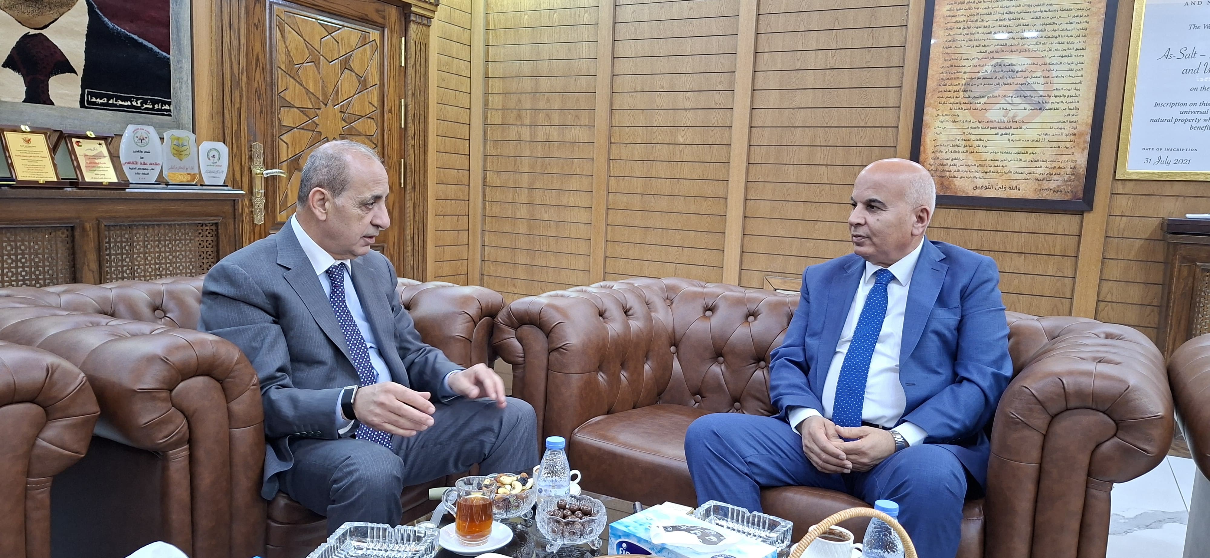 المصري يتفقد استعداد بلديات الأغوار الوسطى والسلط لفصل الشتاء 