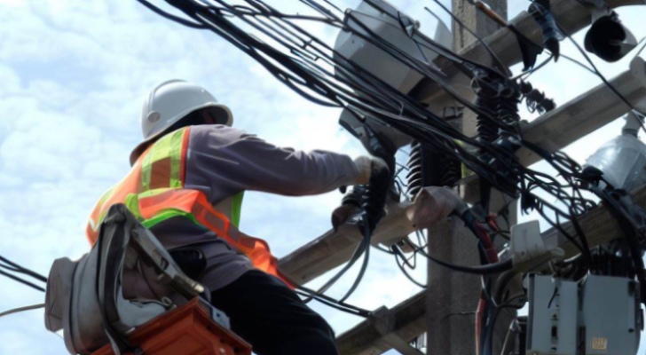 فصل مبرمج للتيار الكهربائي عن مناطق بالأغوار الشمالية السبت 