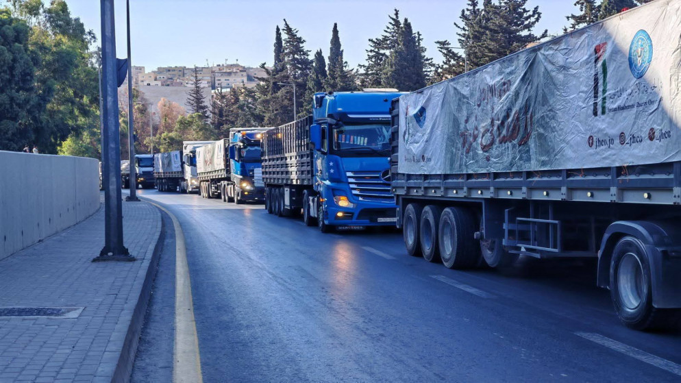 الأردن يطالب إسرائيل بإدخال المساعدات إلى غزة ويحذّر من كارثة إنسانية