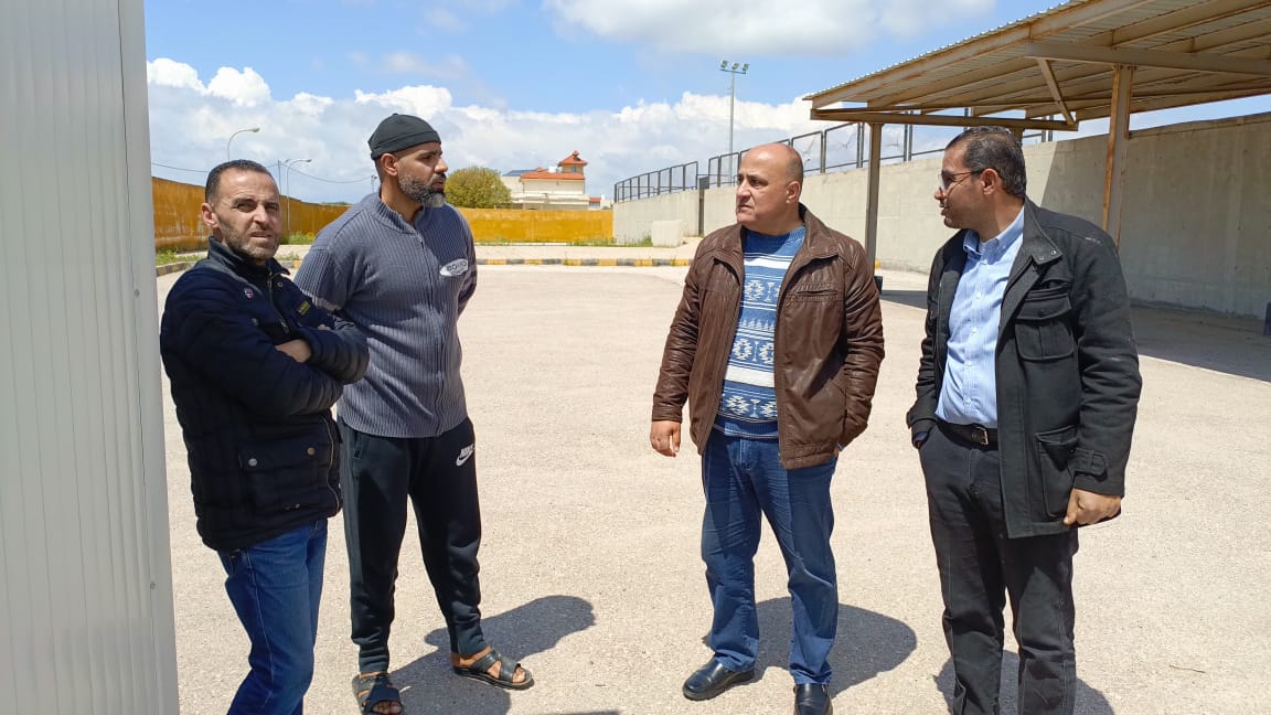 مدير شباب إربد يتفقد المنشآت الشبابية في لواء الطيبة