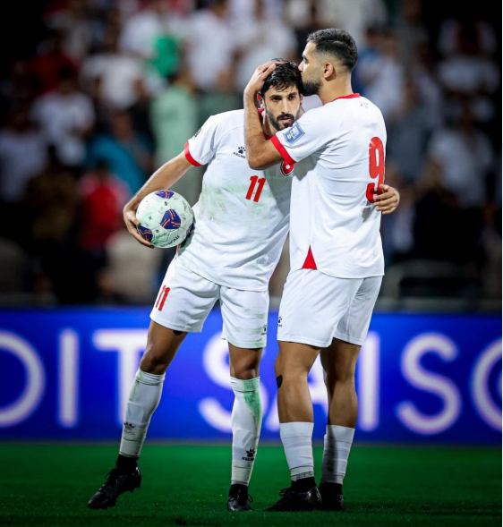 النعيمات وعلوان ضمن قائمة أفضل هدافي منتخبات العالم 