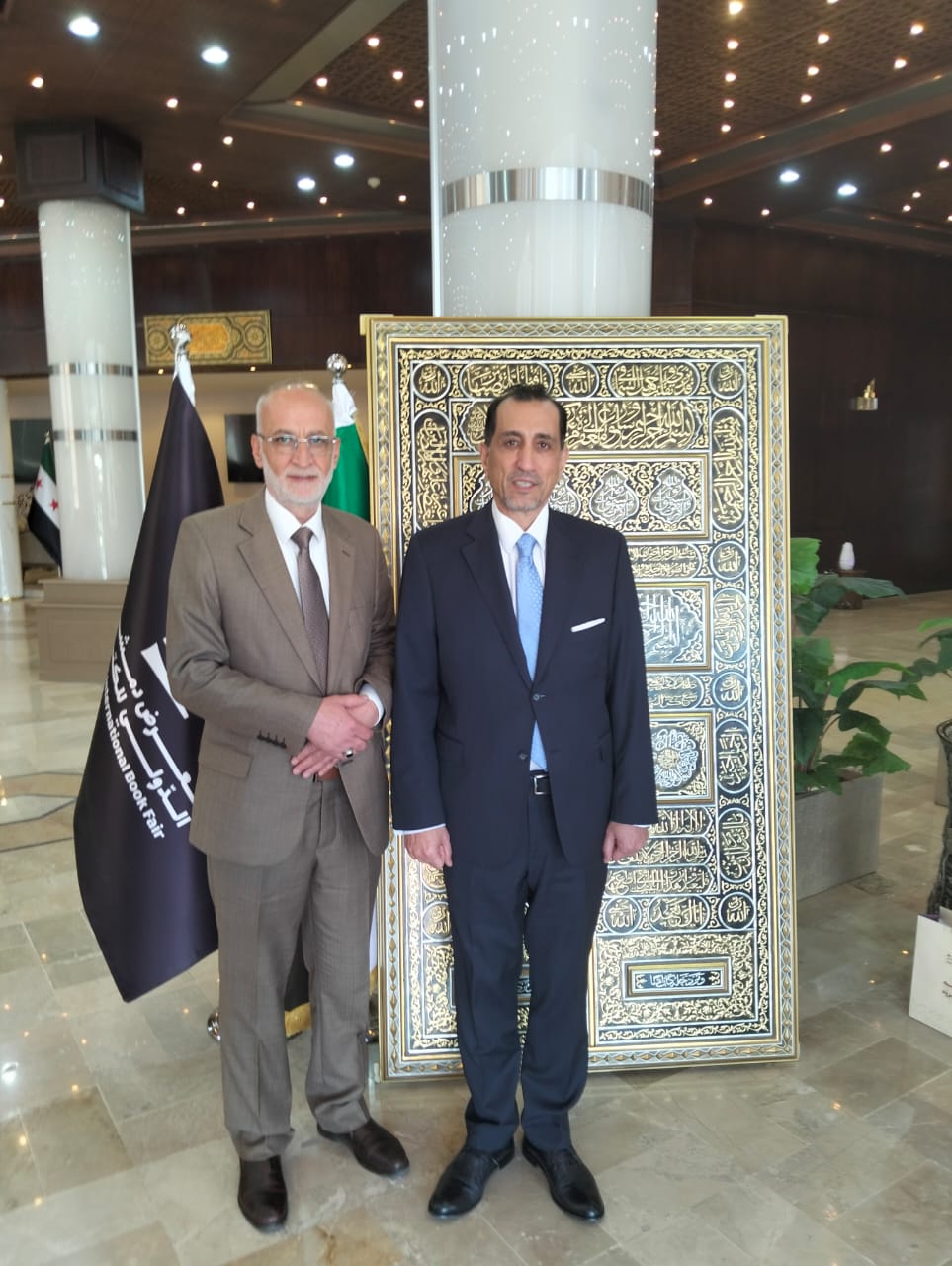 اتحاد الناشرين يثمن زيارة السفير الأردني للمشاركين في معرض دمشق الدولي للكتاب 