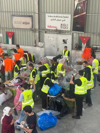 كلنا الأردن تنفذ سلسلة انشطة تطوعية بمناسبة يوم العمال