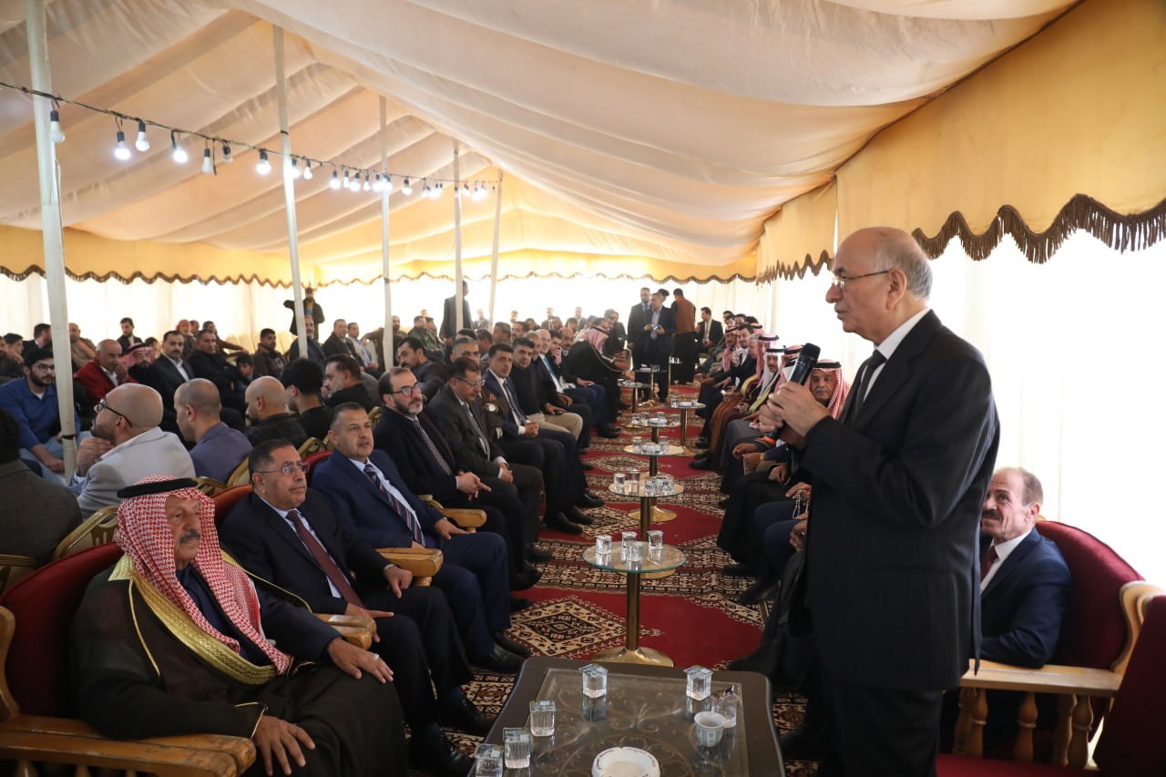 المجالي والفواز - السردية نسايب ..  جاهة هزاع المجالي