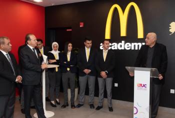 العمل ترعى افتتاح أكاديمية ماكدونالدز الأردن