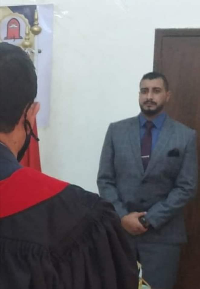 المهندس ايمن سليمان المحاميد  .. مبارك الماجستير 