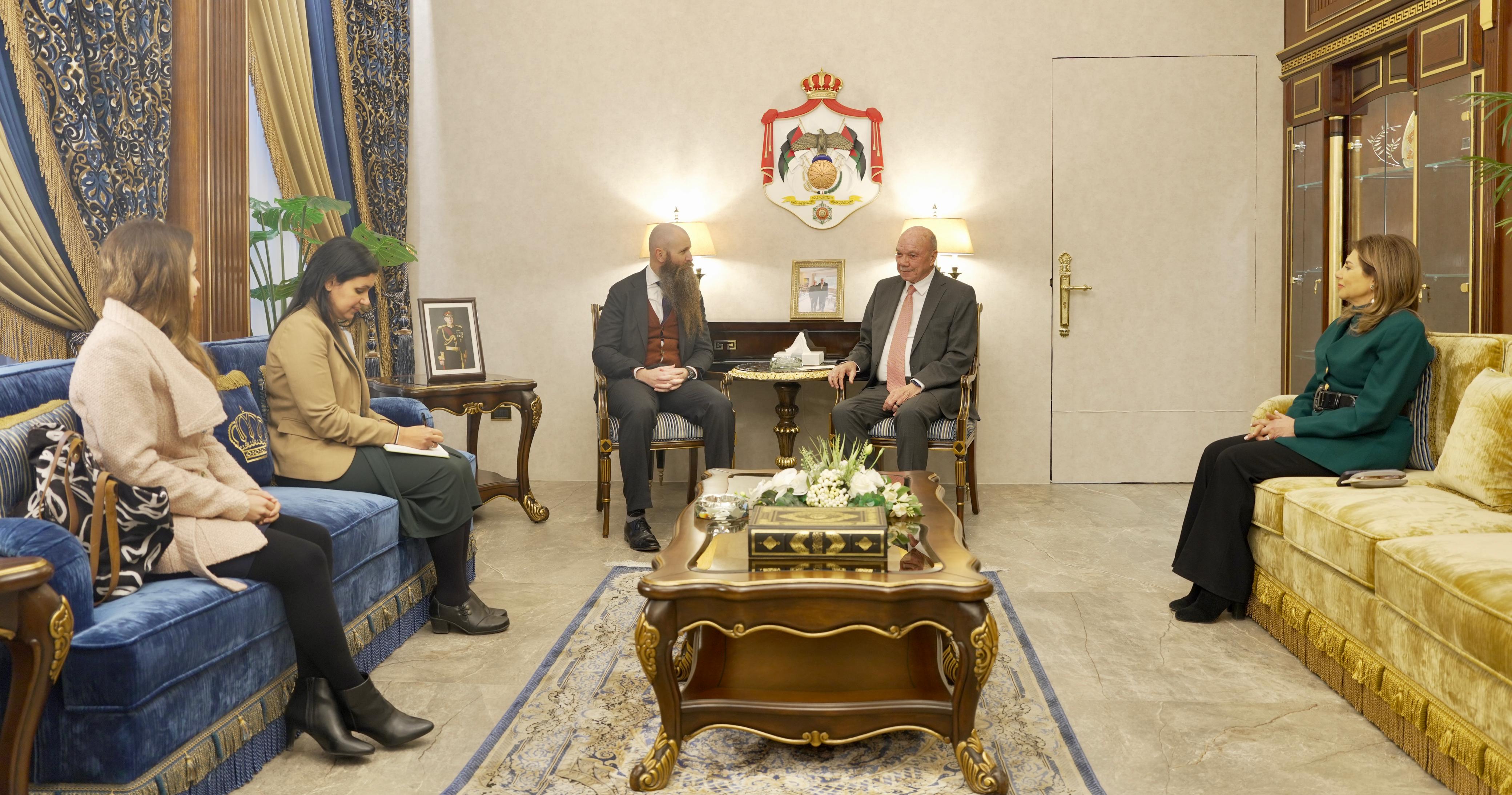 رئيس مجلس الأعيان يلتقي السفير الأميركي 