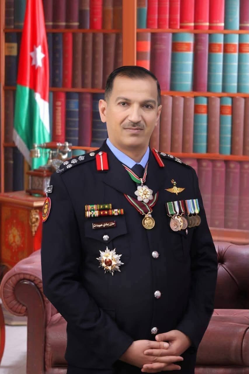 العميد مازن بادي عبيدات ..  مبارك الترفيع