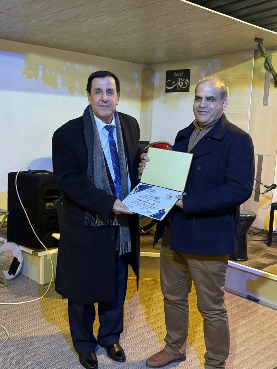 الزغول يرعى تخريج دورة اللغات في نادي الفنانين