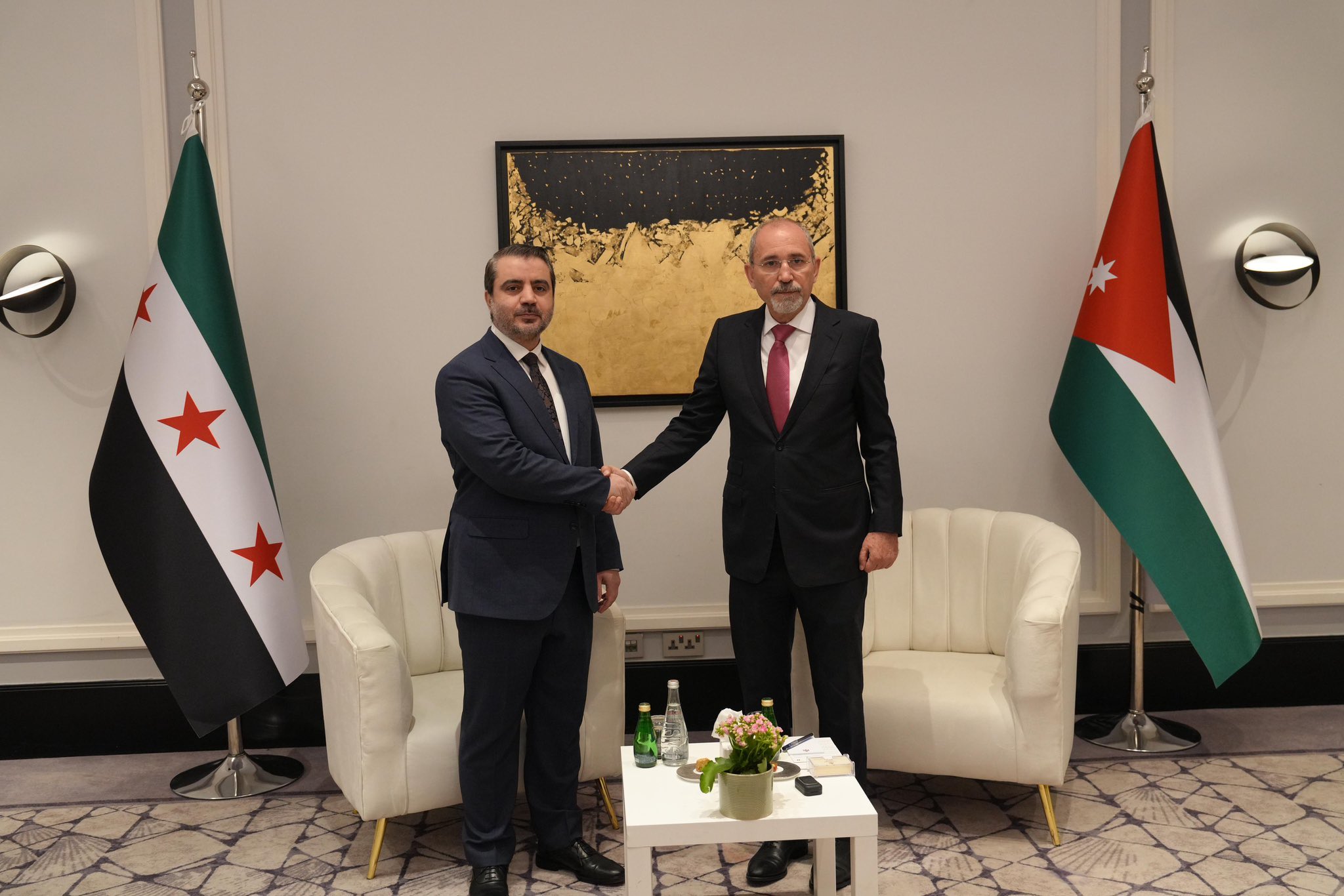 الصفدي: يوم أردني سوري تاريخي  