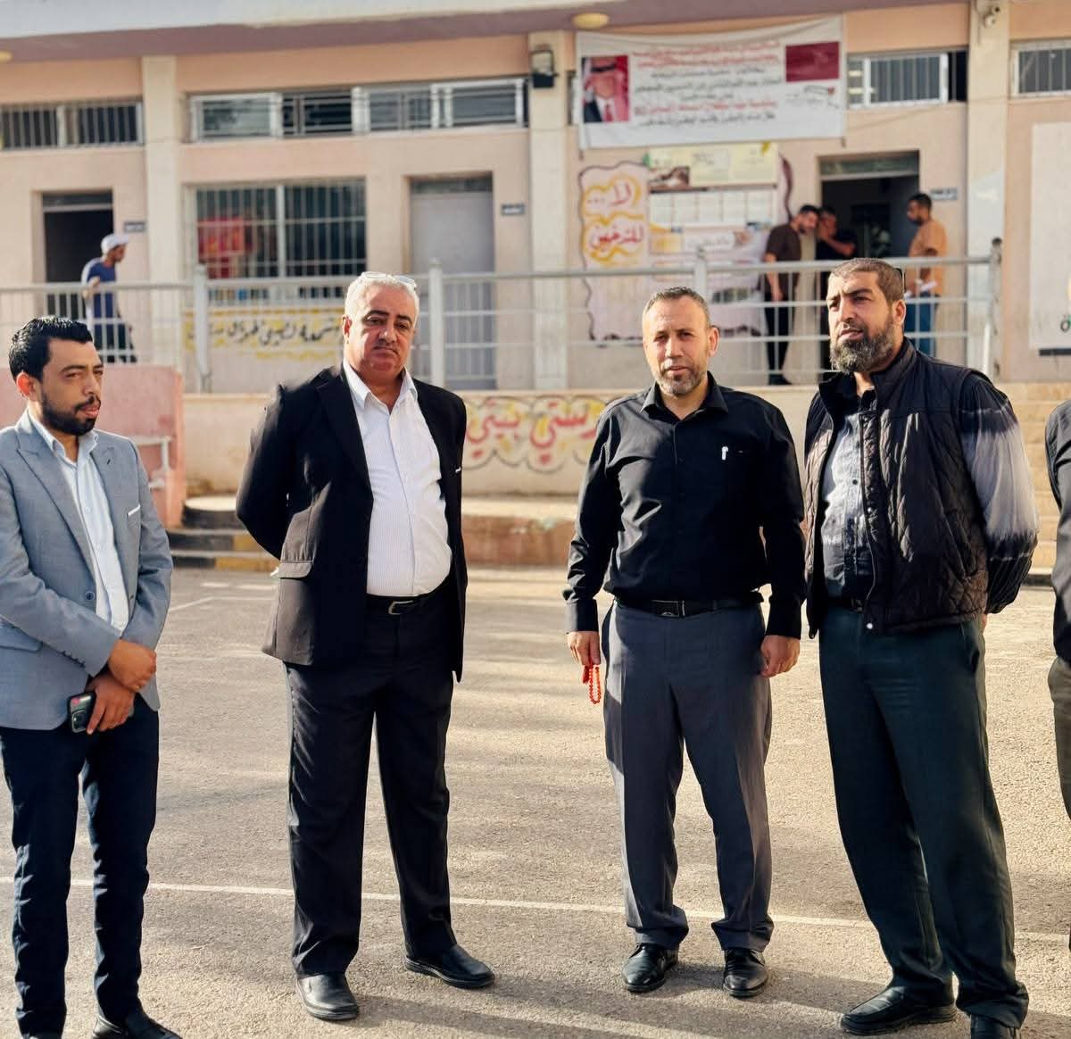 جويعد في زيارة تفقدية لعدد من المدارس