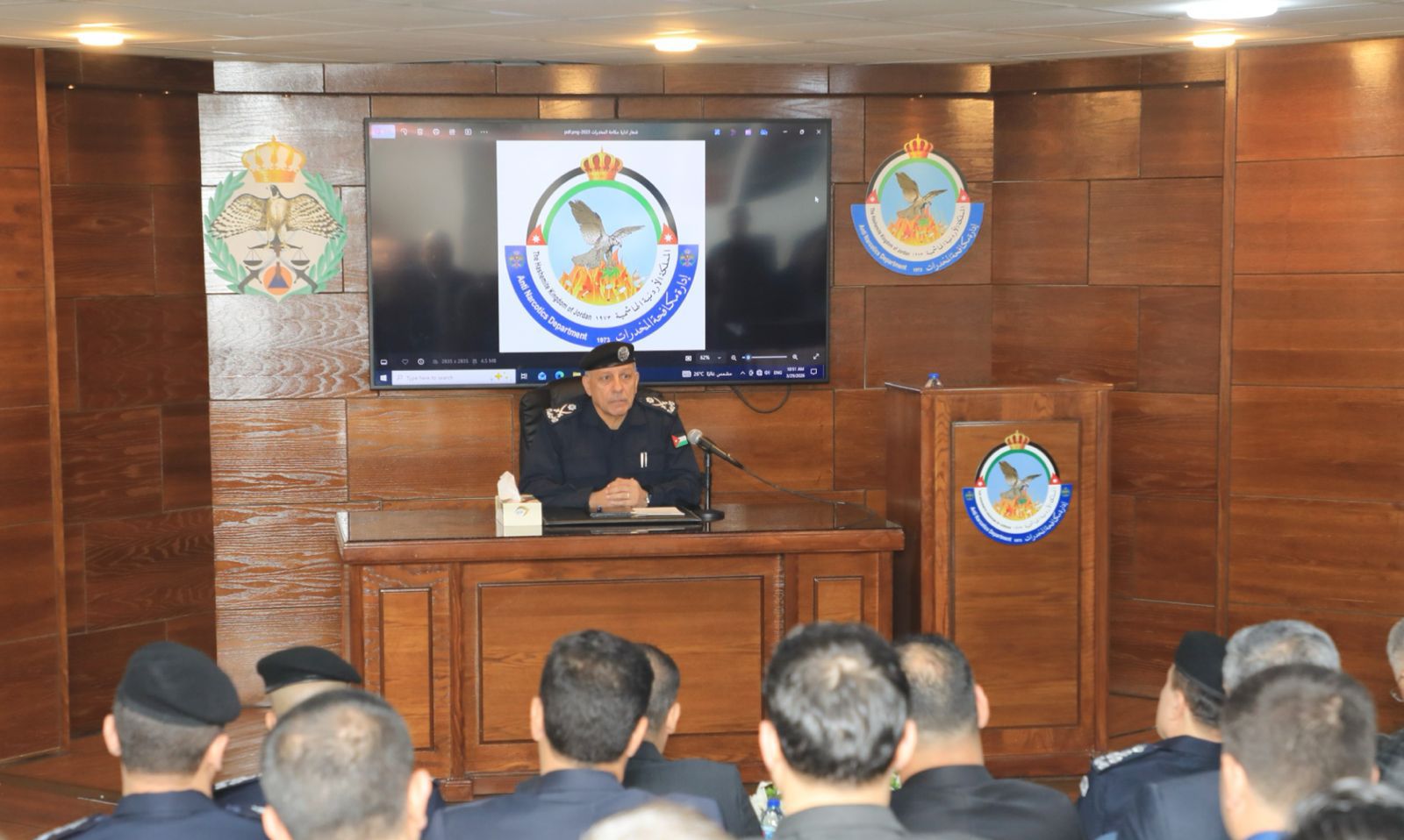 مدير الأمن العام: لا تراجع ولا تهاون في مواجهة آفة المخدرات