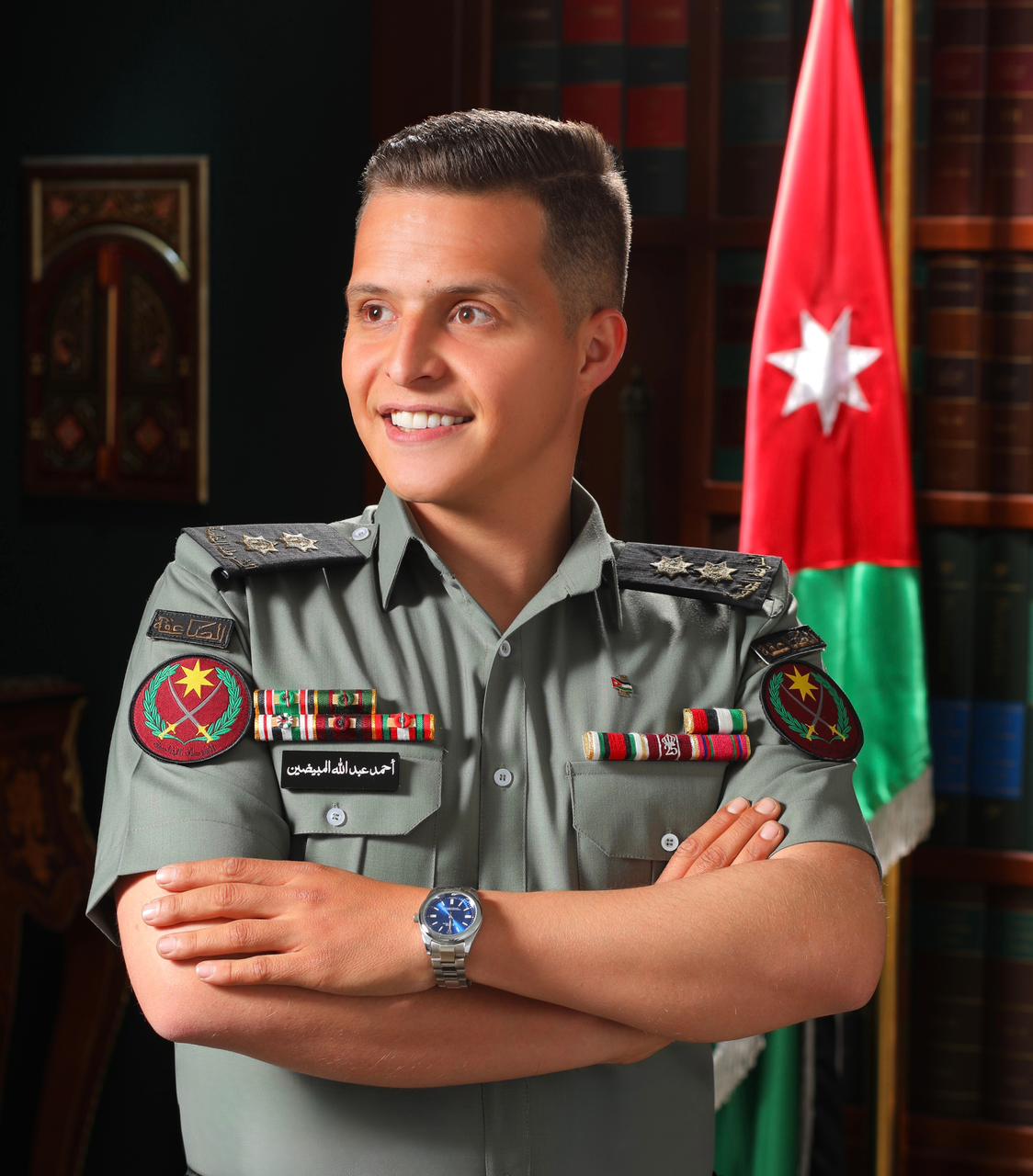 الملازم أول احمد عبدالله المبيضين ..  مبارك الترفيع