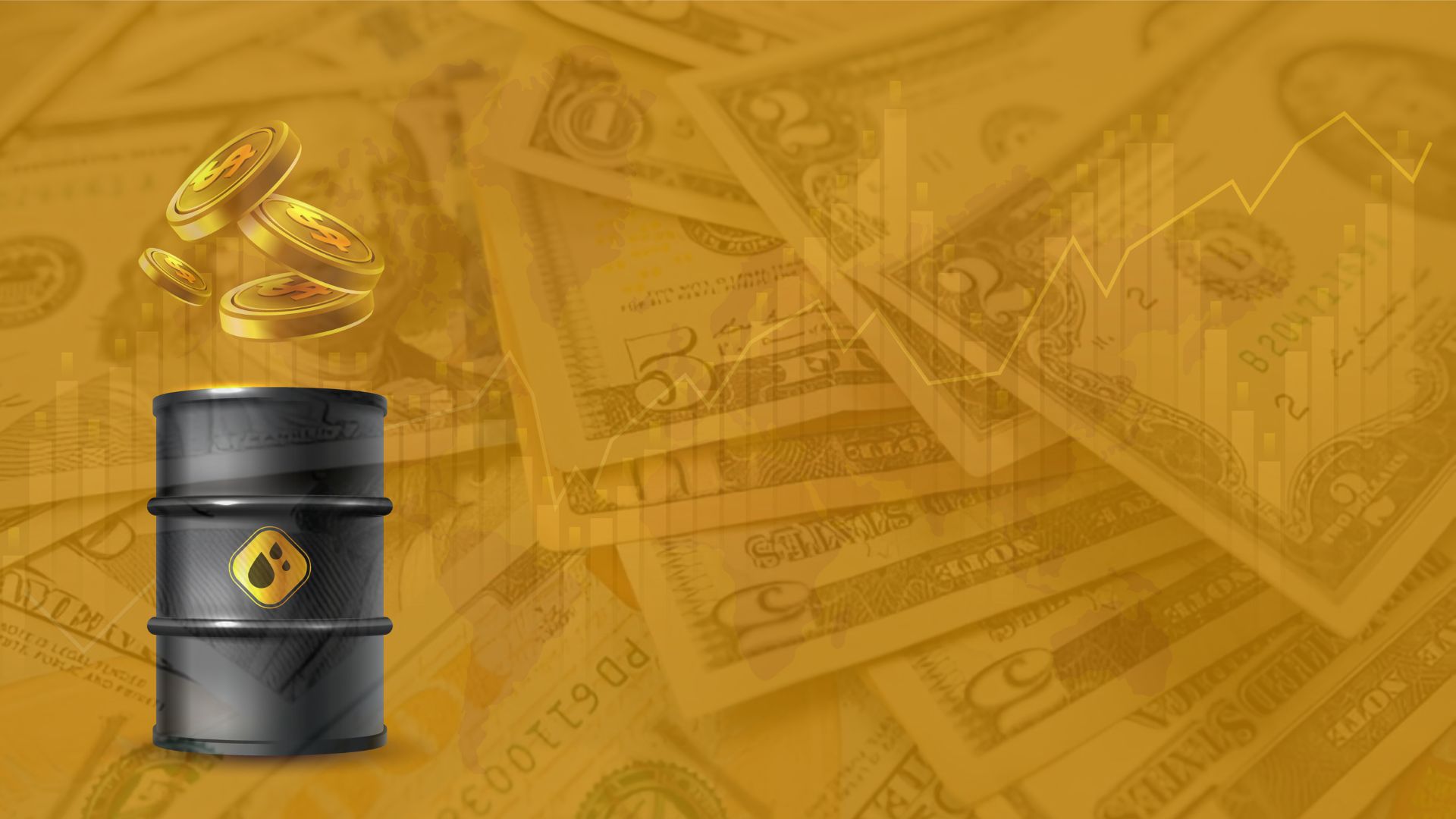 انخفاض أسعار الذهب والنفط عالميا مع ارتفاع مؤشر الدولار