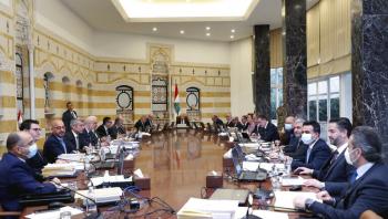 الحكومة اللبنانية تقر مشروع موازنة 2021