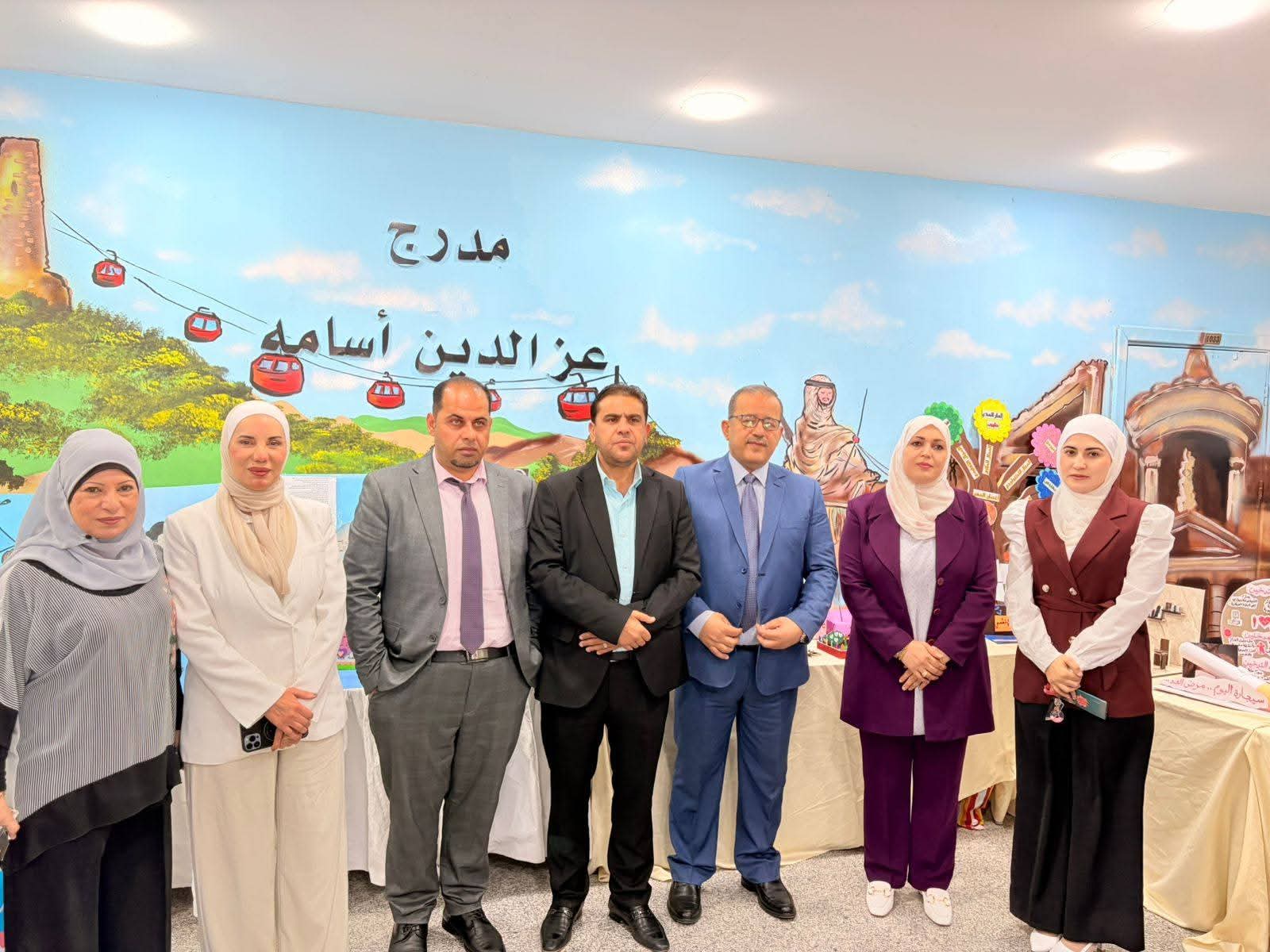 كلية العلوم التربوية في جامعة عجلون الوطنية تنظم معرض التدريب الميداني لطلبة الإرشاد النفسي والأسري